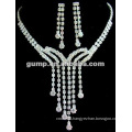 Rhinestones wedding Bridal jewelry set (GWJ12-080)